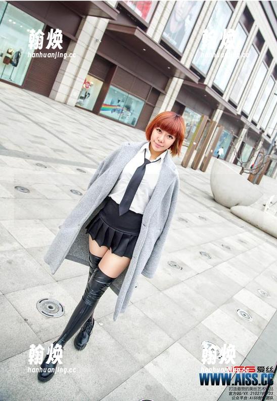 AISS爱丝(黄金版) - 索菲的滑板少女全套写真，偏偏就是那么叛逆