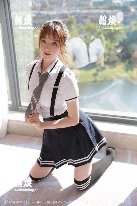 MFStar模范学院 - 桃小兔yolanda与天使的碰撞，套图里总有些让人心跳加速的瞬间！