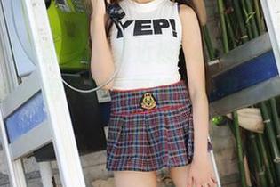 MyGirl美媛馆 - 最近被Carina绮里嘉的长腿写真迷得不要不要的，心里在咆哮：腿真乖！