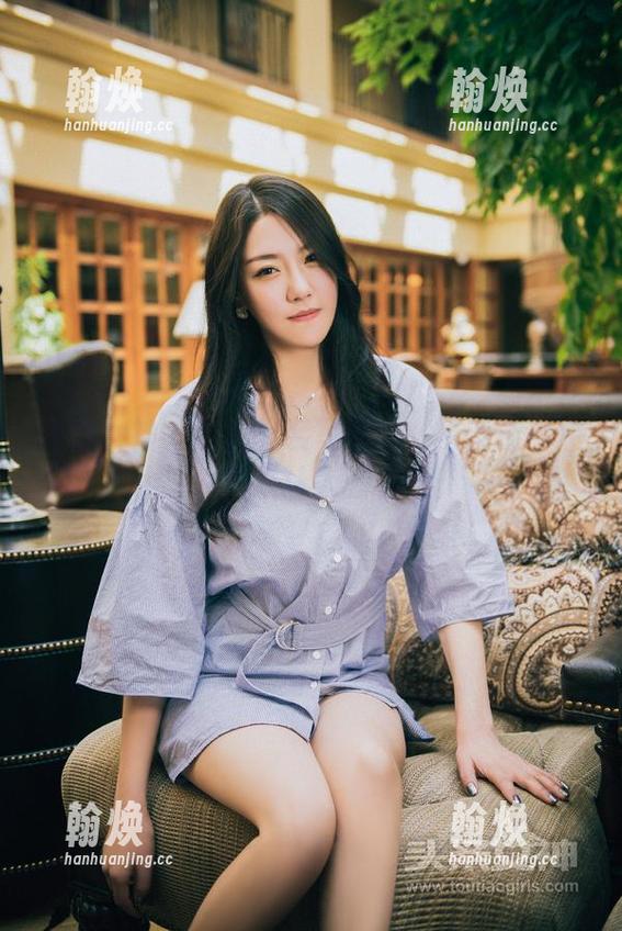 头条女神 - 乔安套装写真集：清新还是性感，真是让人脑袋懵。