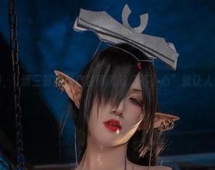 看这原图，桜满三时的魅魔甘雨真是“不小心”就让人心动了！