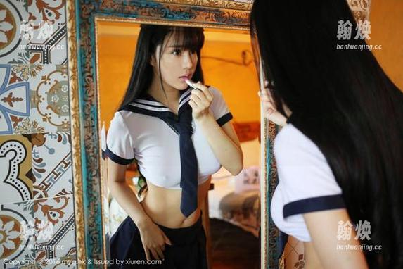 美媛馆 - 艾然Airan女仆的全套原图，带我走进了一个色彩斑斓的幻想世界，真想停留再久一点！