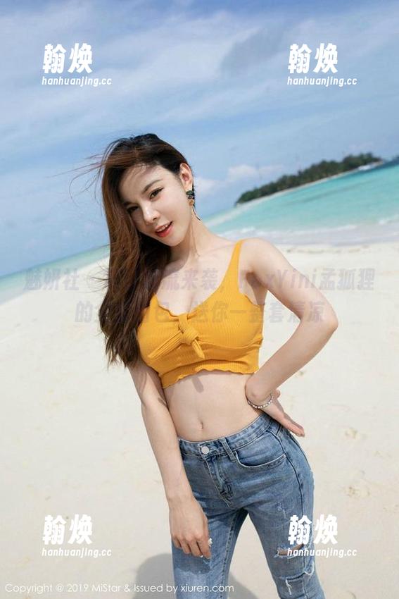 魅妍社 - 夏日潮流来袭，FoxYini孟狐狸的全套图包，送你一整套清凉