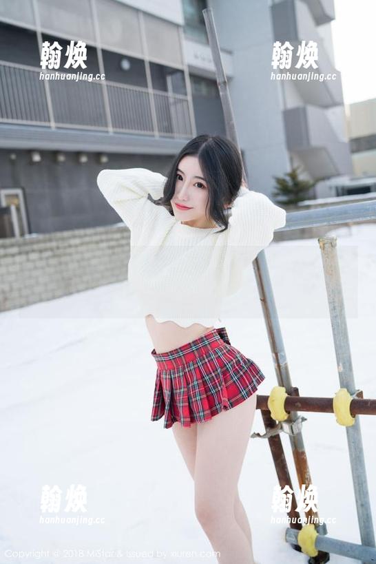 魅妍社-雪千紫 魅妍社 - 雪千紫的制服写真,就问你,这颜值是要上天的吗?